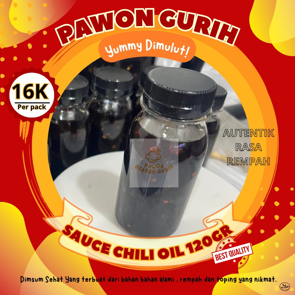 

SAUCE CHILI OIL 120GR