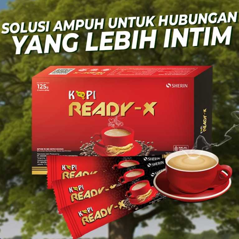 

Kopi Ready X Romantis Premium Kemasan Terbaru Isi 5 Sachet / Kopi Ready X