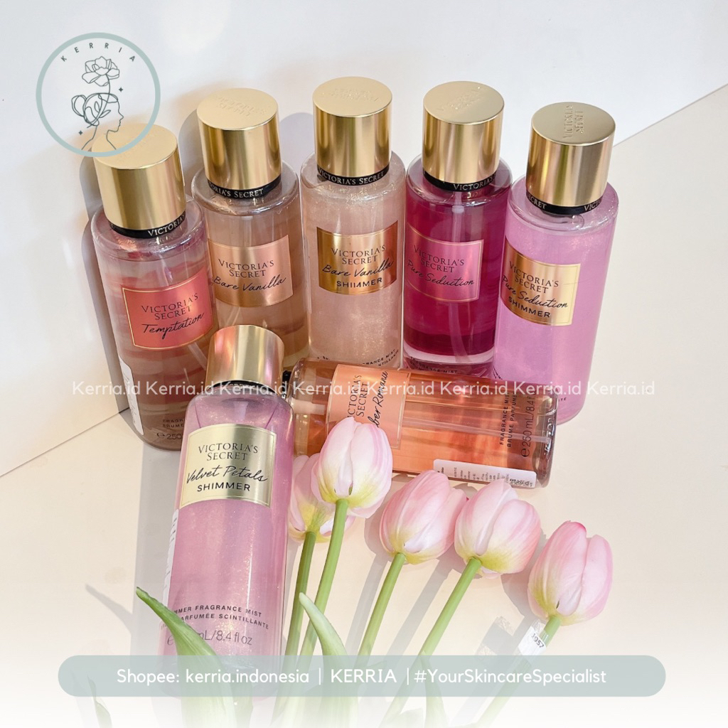 (KERRIA ID) VS VICTORIA SECRET BODY MIST ORIGINAL