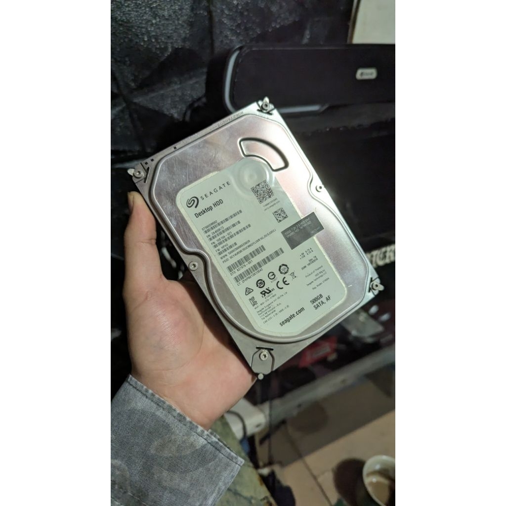 HDD second normal no minus 500Gb Seagate