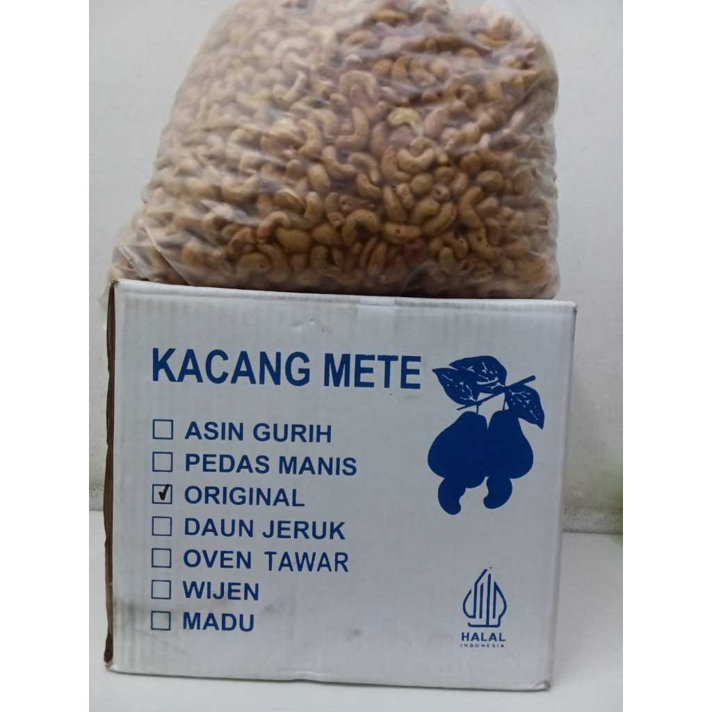 

Sehati Snack - Kacang Mete Original | Kacang Mede Original | 250gram 500gram