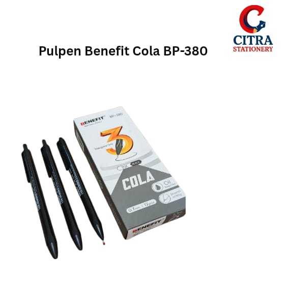 

Pen Pena Pulpen Benefit COLA BP-380 - Per Pack