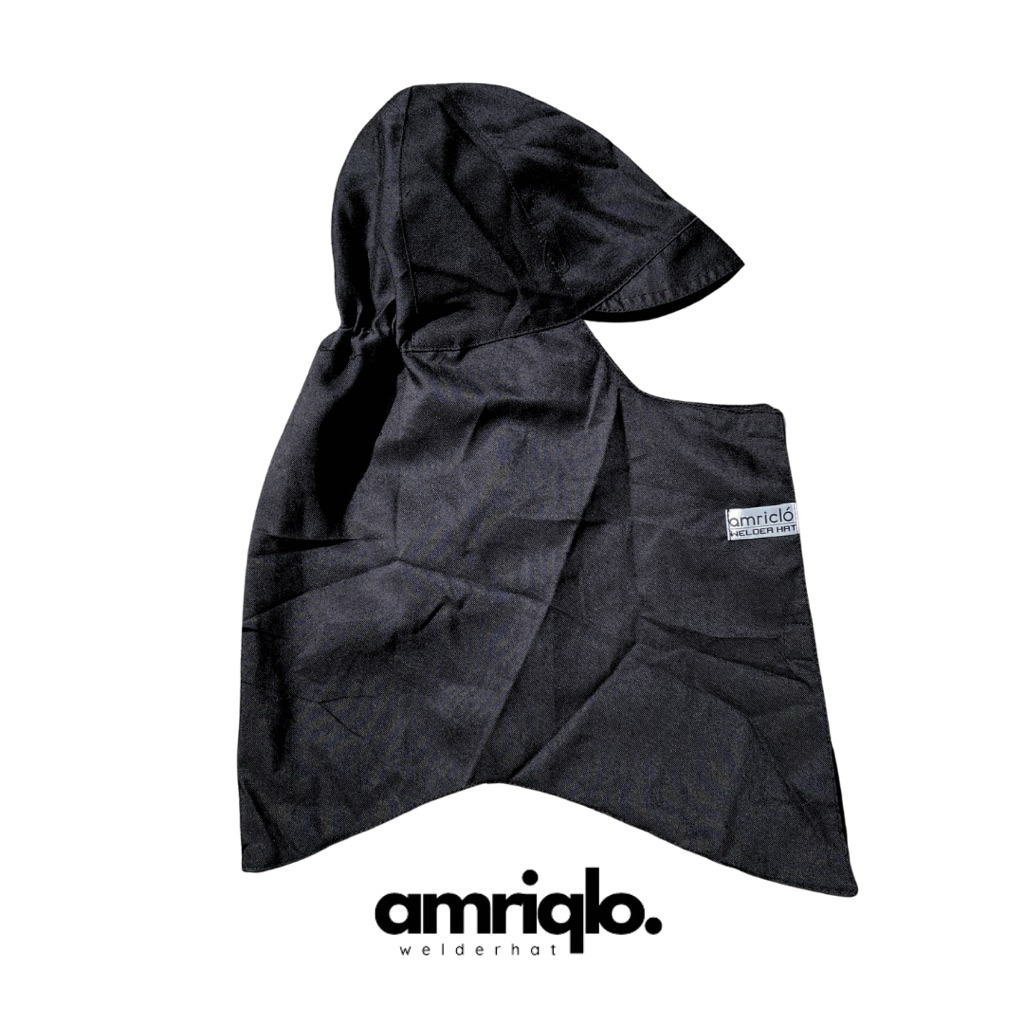 Tupung Kerpus Sebo Topi Welder hat Hitam Polos