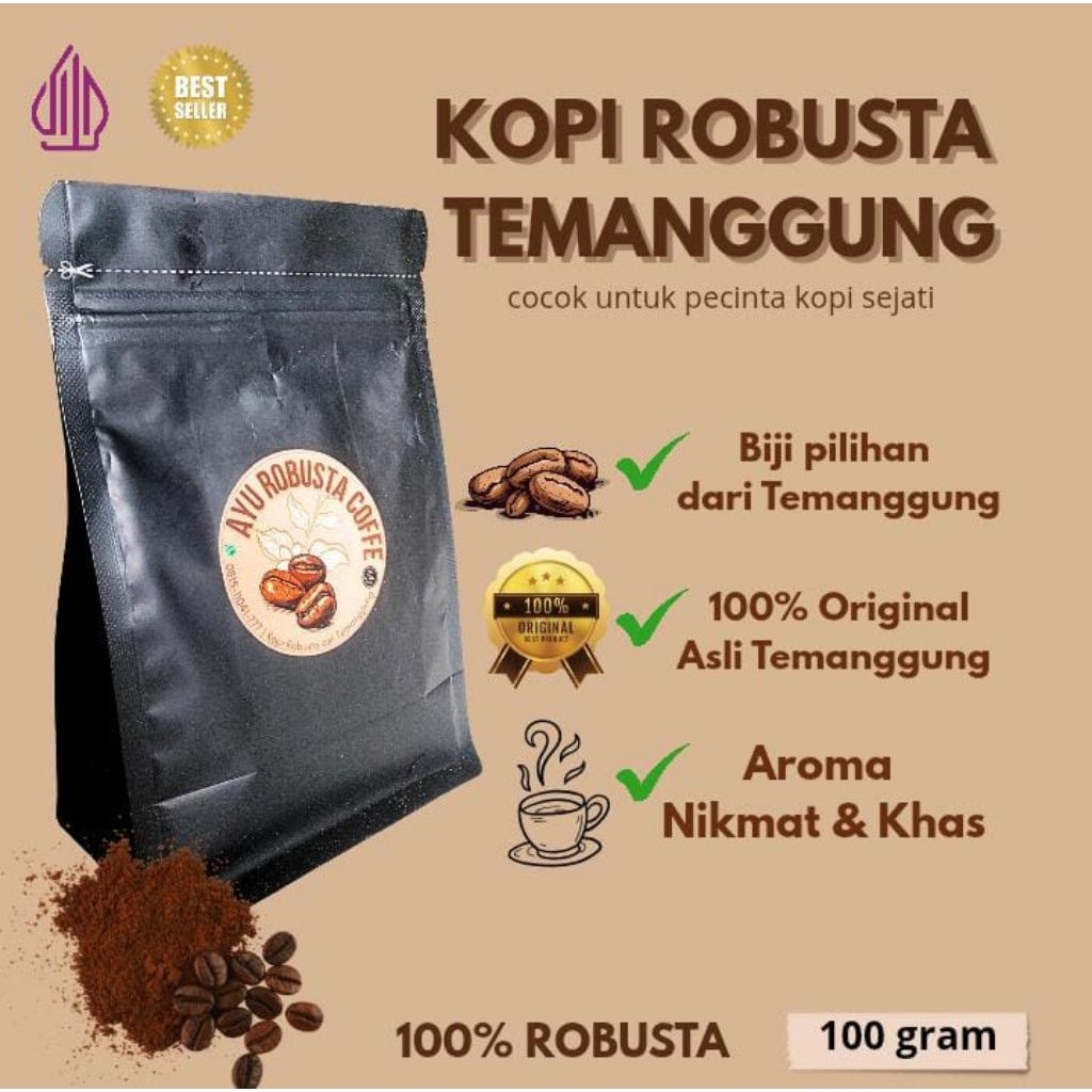 

Kopi Robusta Gemawang 100 gram