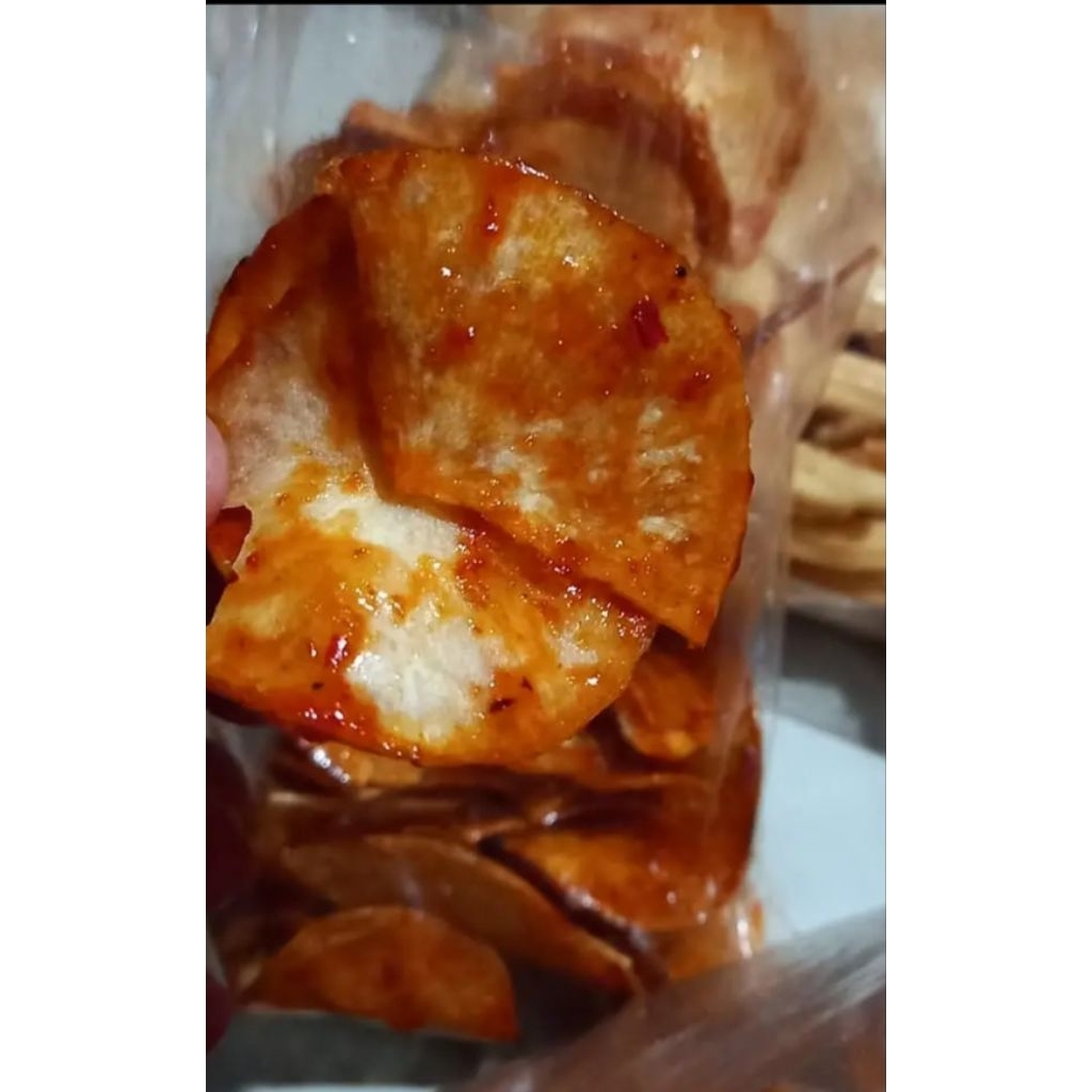 

Kripik ubi pedas manis