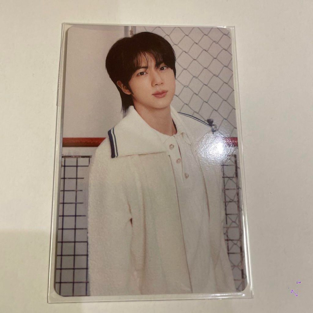 readystock run seokjin japan merch tshirt pc photocard official jin tour sealed