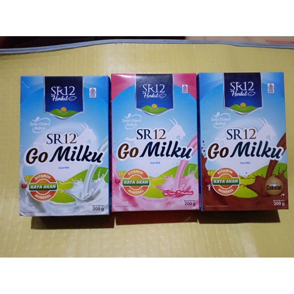 

SR12 Go Milku Original Coklat Stroberi 200 gr 600 gr