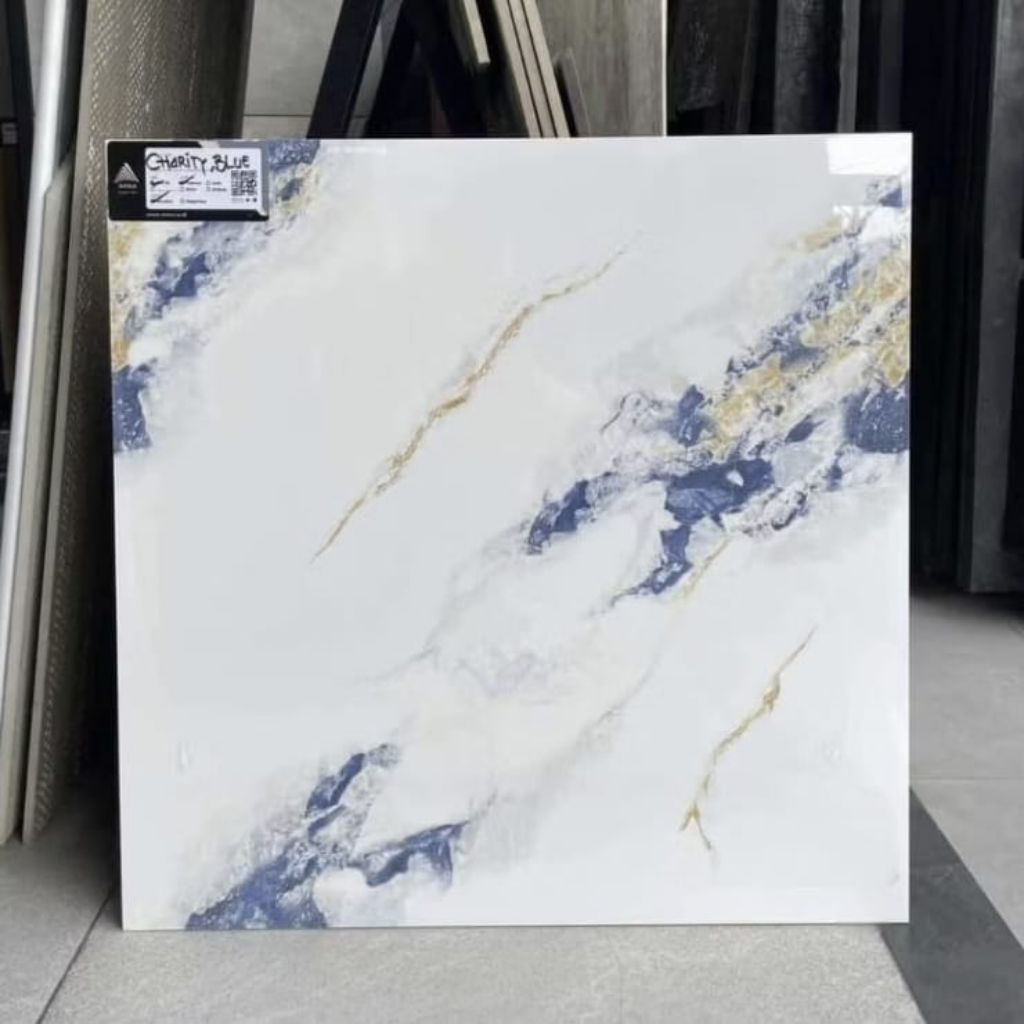 Granite Lantai 60x60 Charity Blue | Arna | Glossy