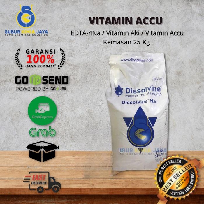 

EDTA 4Na / Vitamin Aki 25 kg (KHUSUS GOSEND) Premium