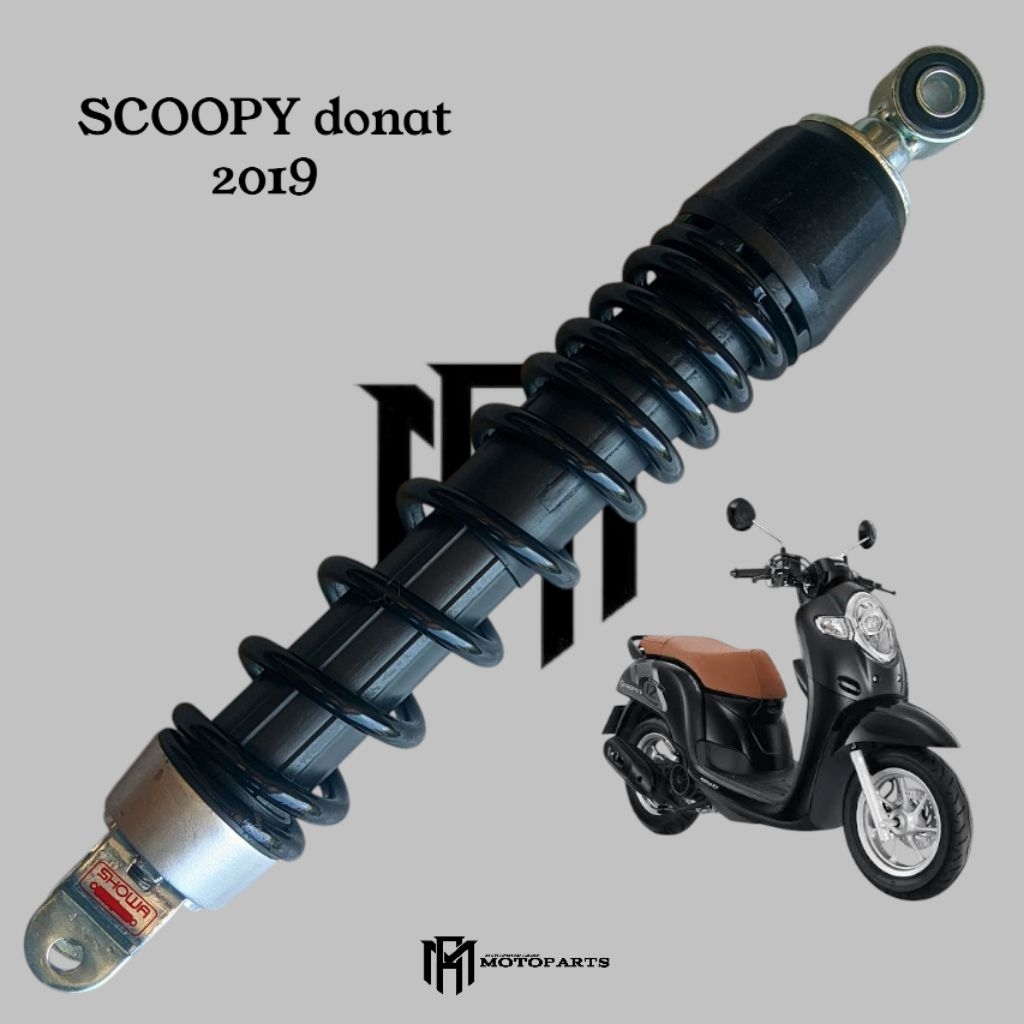 Shockbreaker belakang motor HONDA SCOOPY donat 2018 uk 31cm/310mm