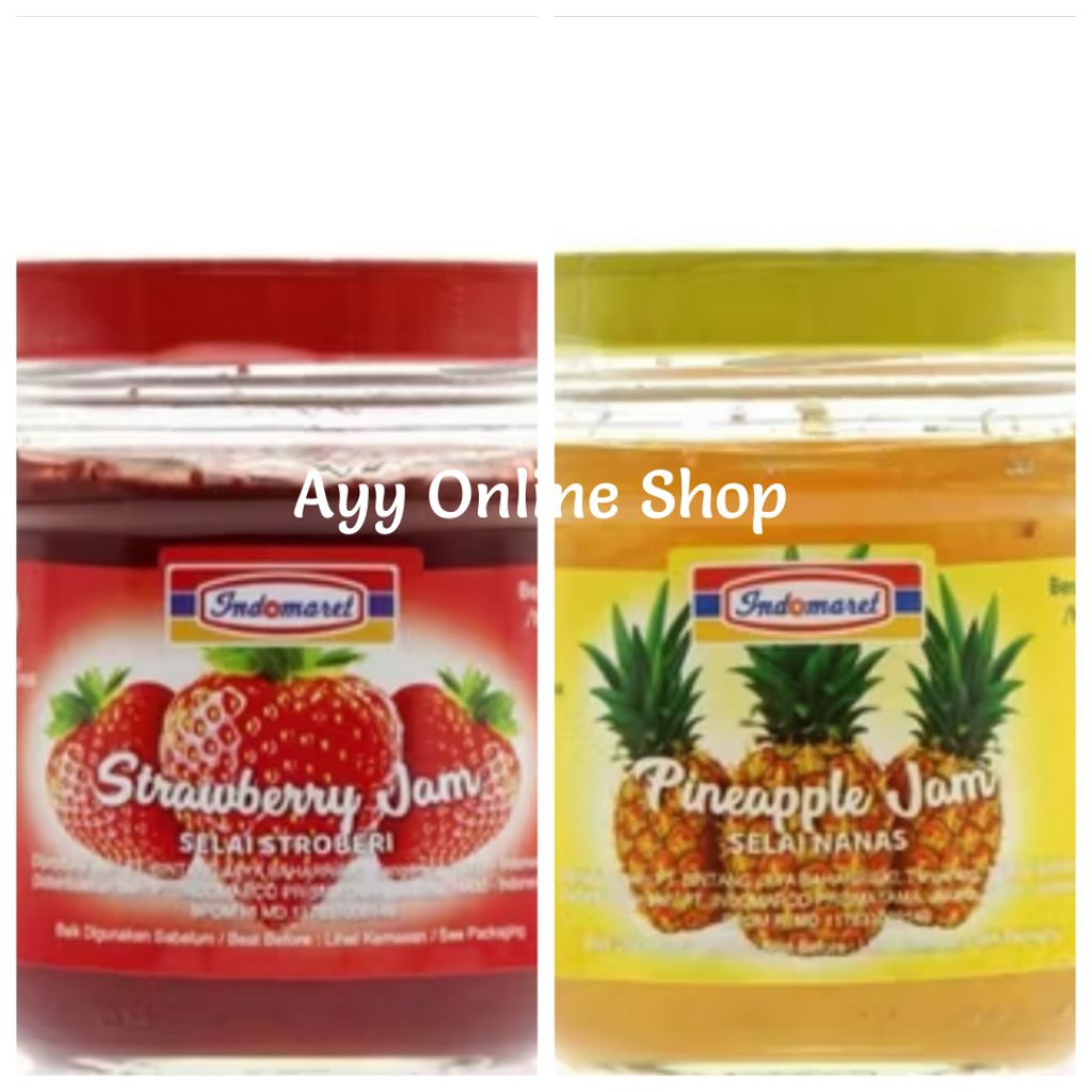 

Indomaret Selai Strawberry / Nanas 170gr
