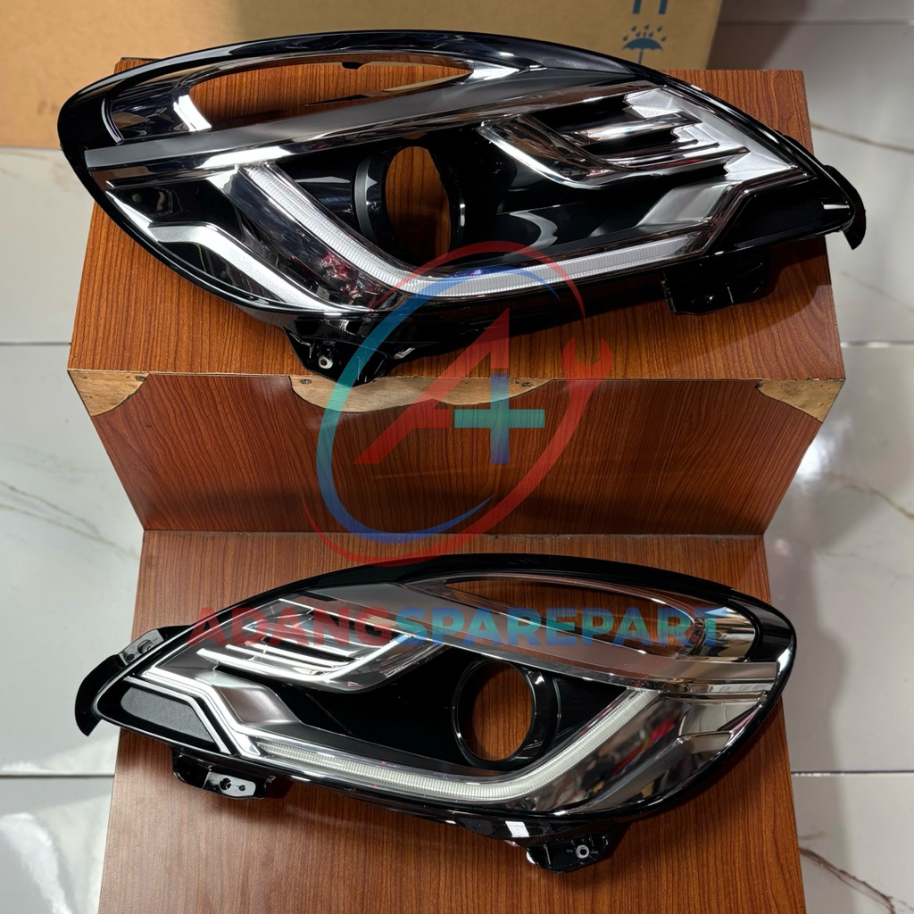 Reflektor Kacamata Headlamp + DRL Honda brio mobilio rs 2014 2015 2016 2017 Original