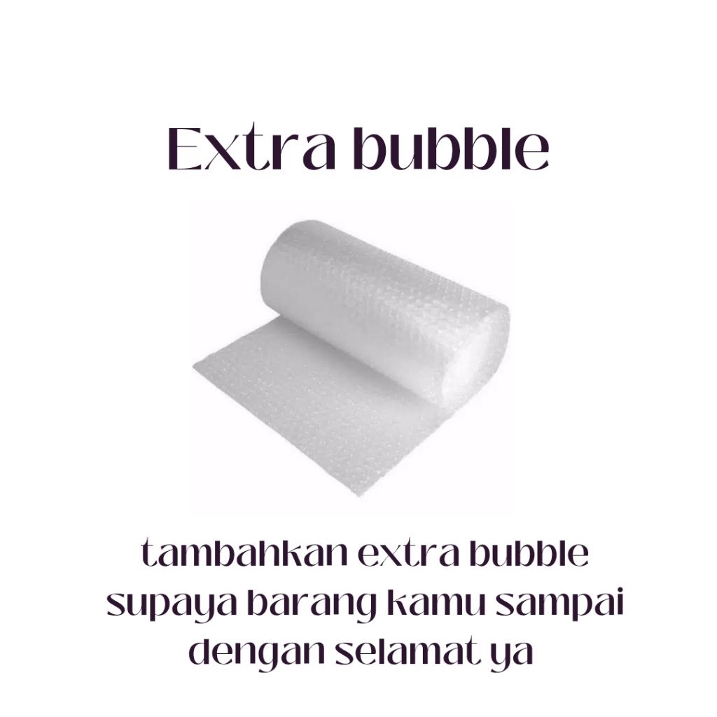 

Bubble Wrap / Tambahan packing