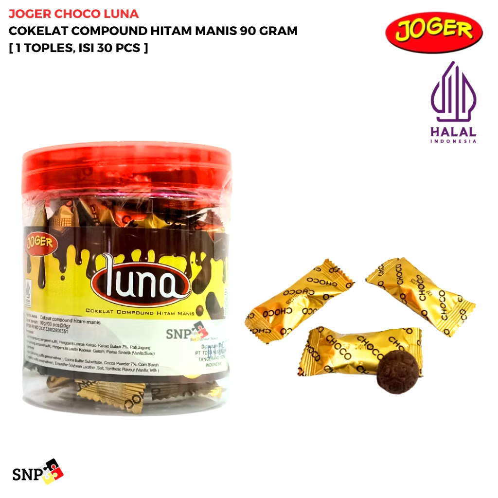 

JOGER Choco Luna [1 Toples, Isi 30 Pcs]