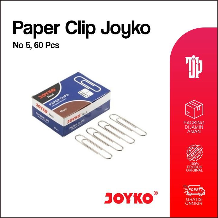 

Paper Clip/Klip Kertas/Trigonal Clip JOYKO No. 5 / Paperclip No. 5
