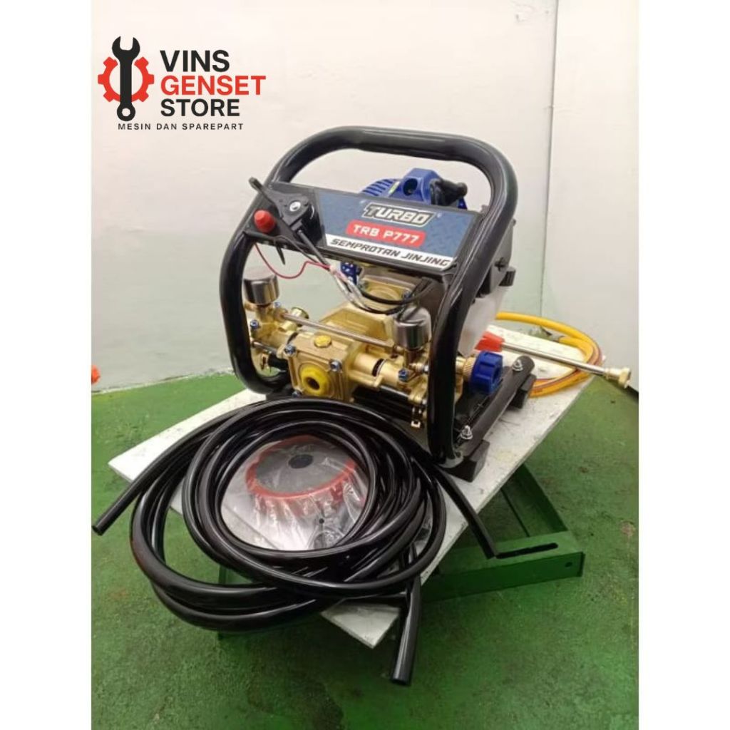 Mesin Power Sprayer Semprot Portable 2 Tak 2 Chamber Trb777 Portable Sprayer Cuci Steam Motor dan Mo