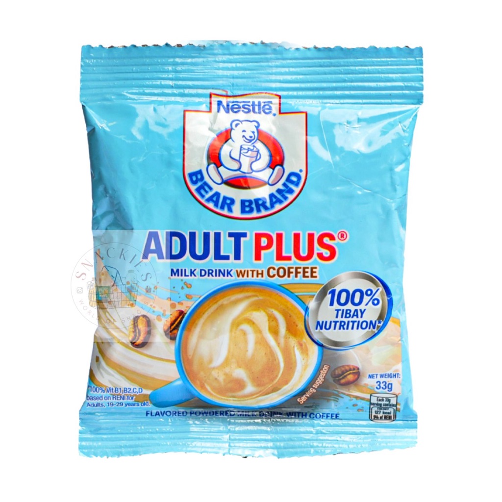 

Bear Brand Milk Drink with Coffee 1 sachet 33gr