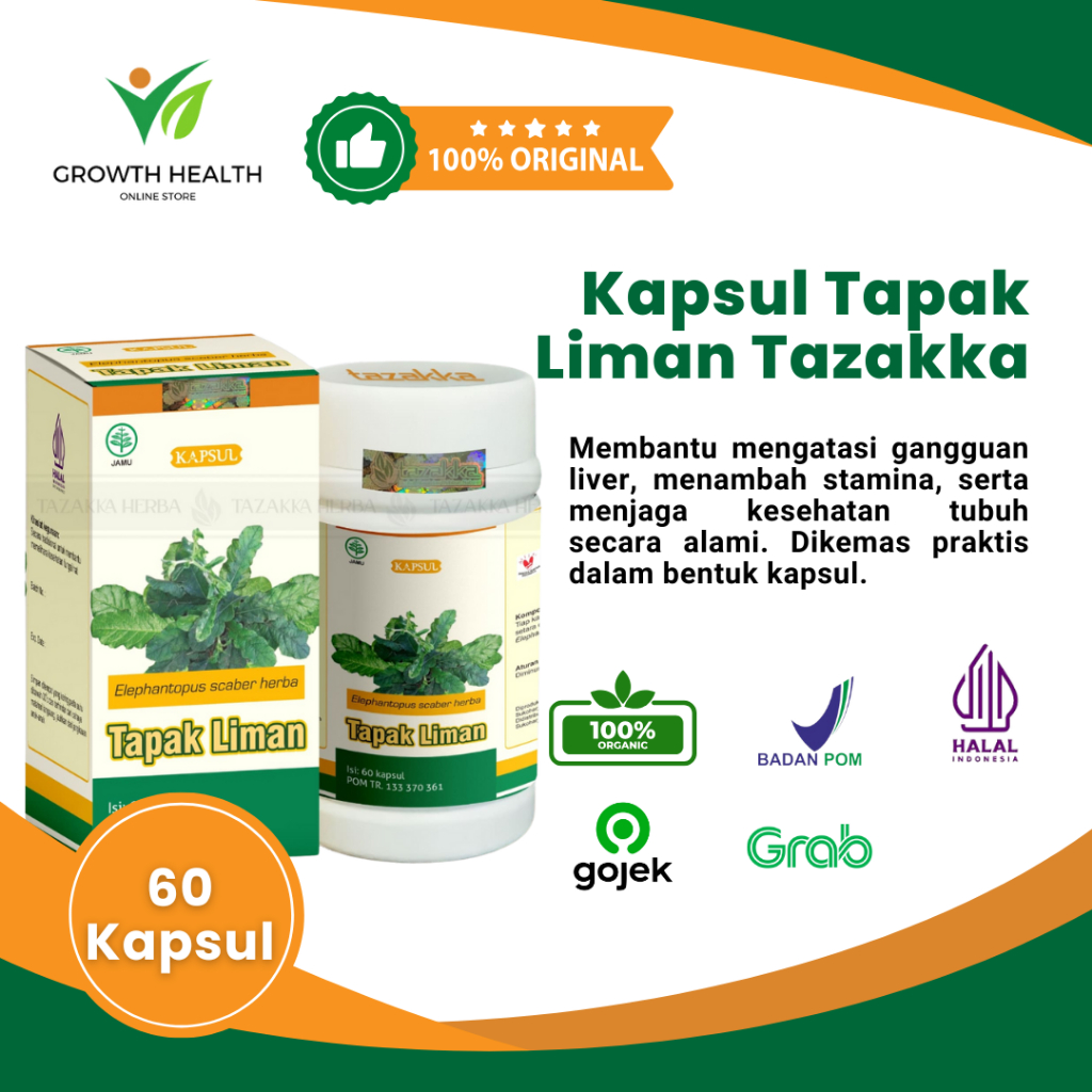 

Kapsul Tapak Liman Tazakka Original