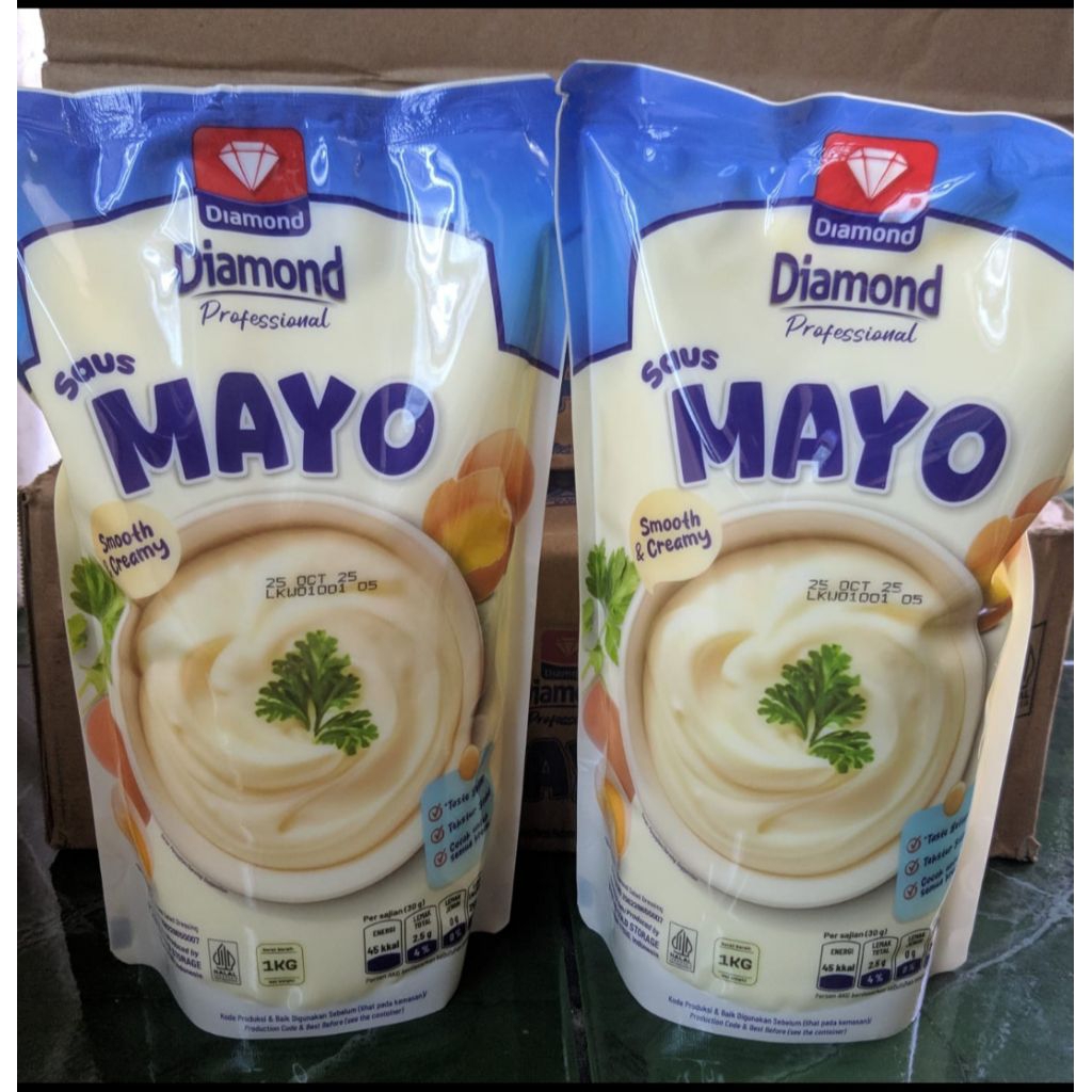 

Diamond saus mayo 1000 gr / Mayonnaise 1 kg