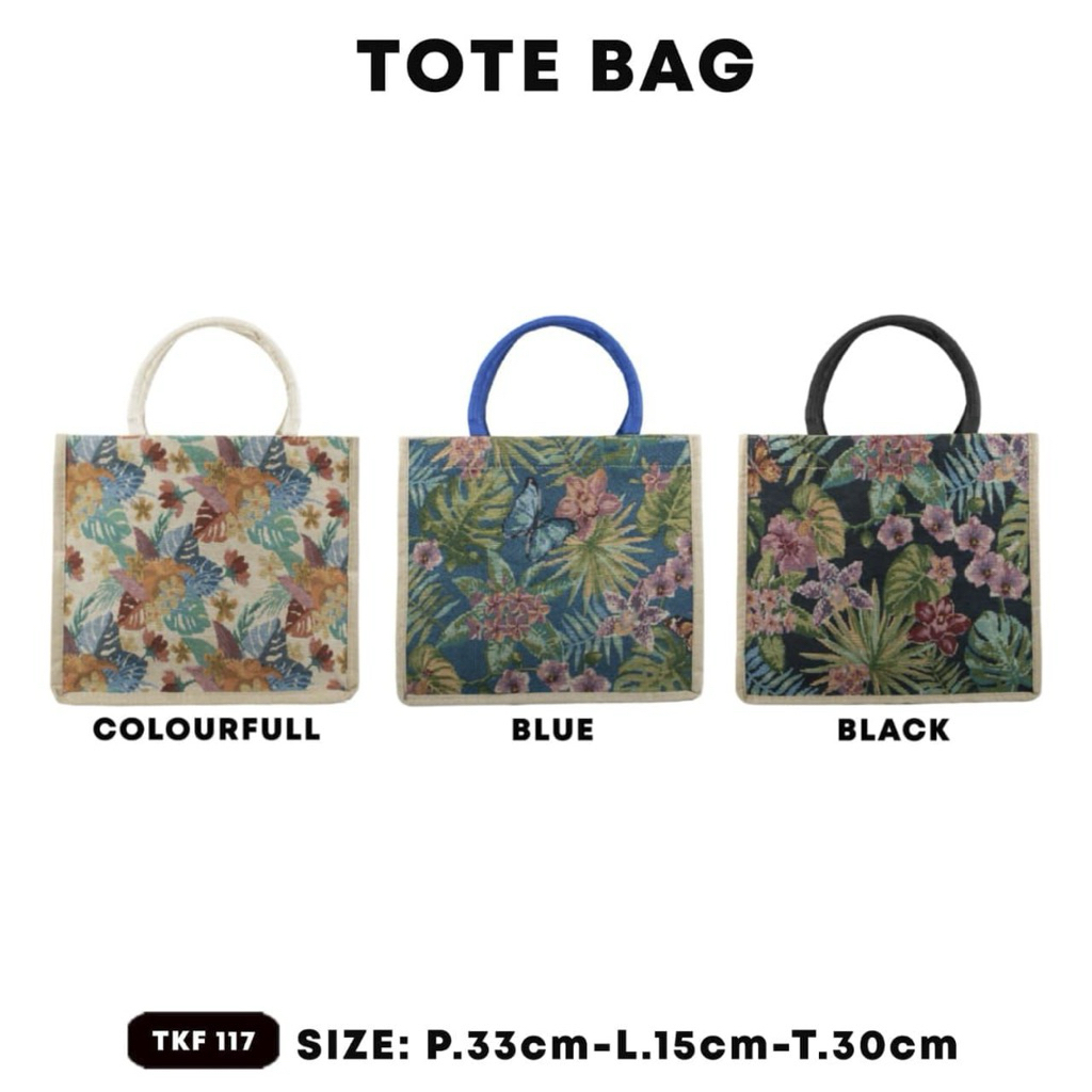 

Handbag flower trk 117 motif bunga cantik // tas wanita souvenir goodie bag
