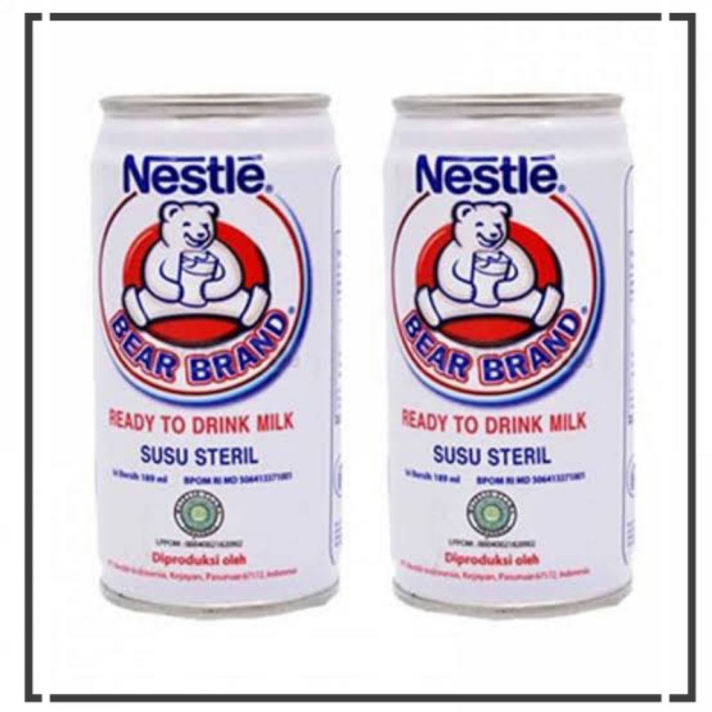 

BEAR BRAND Susu Kaleng Susu Beruang Susu Steril Susu Tanpa Tambahan Gula 189ml | Susu Untuk Mencegah Dehidrasi dan Meningkatkan Daya Tahan Tubuh