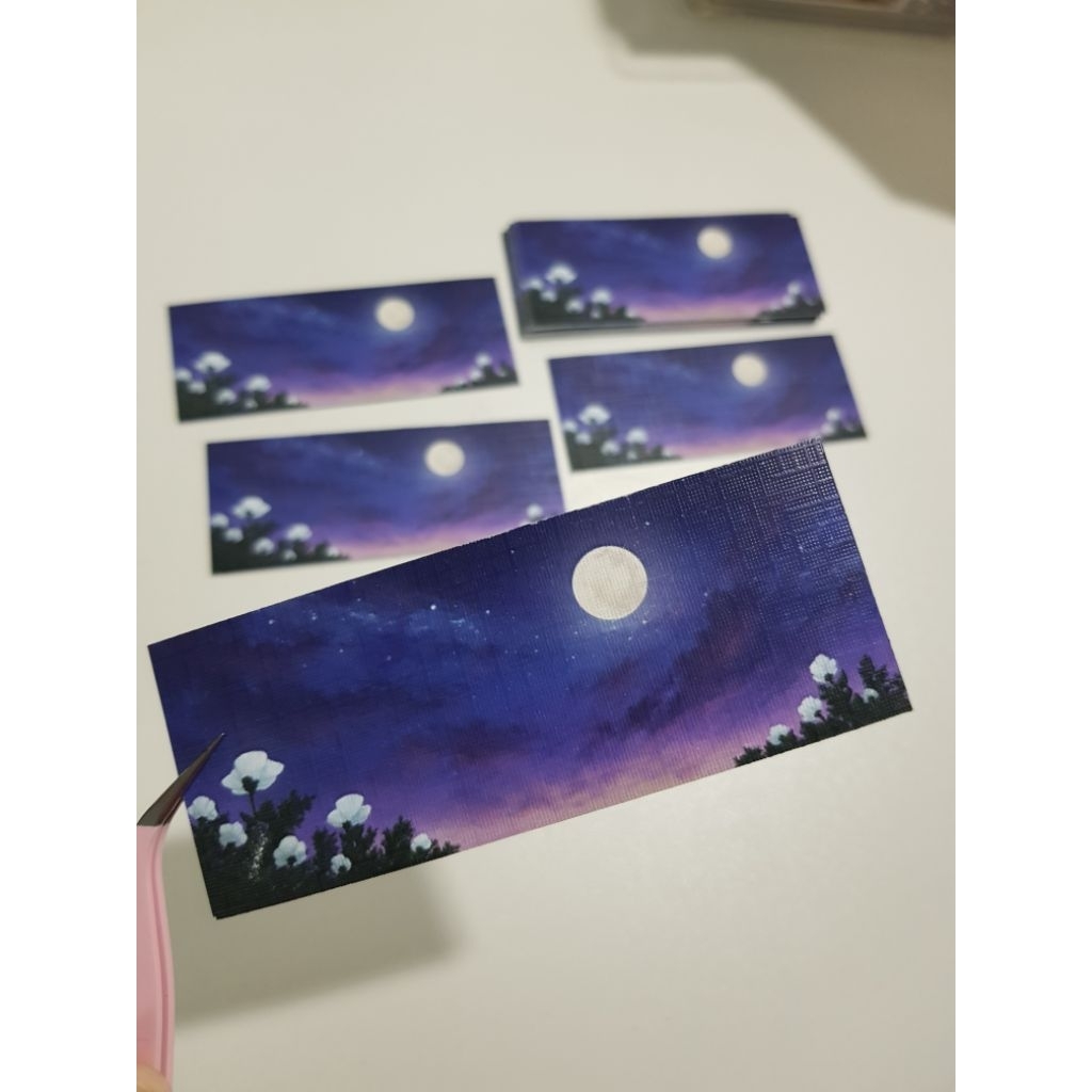 

Mini Bookmark Illustrations by jaosetsu