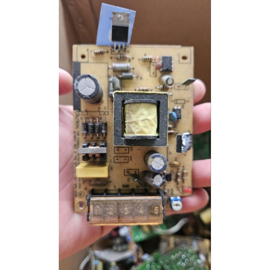 PCB Bekas Power Supply (dominan 5A)