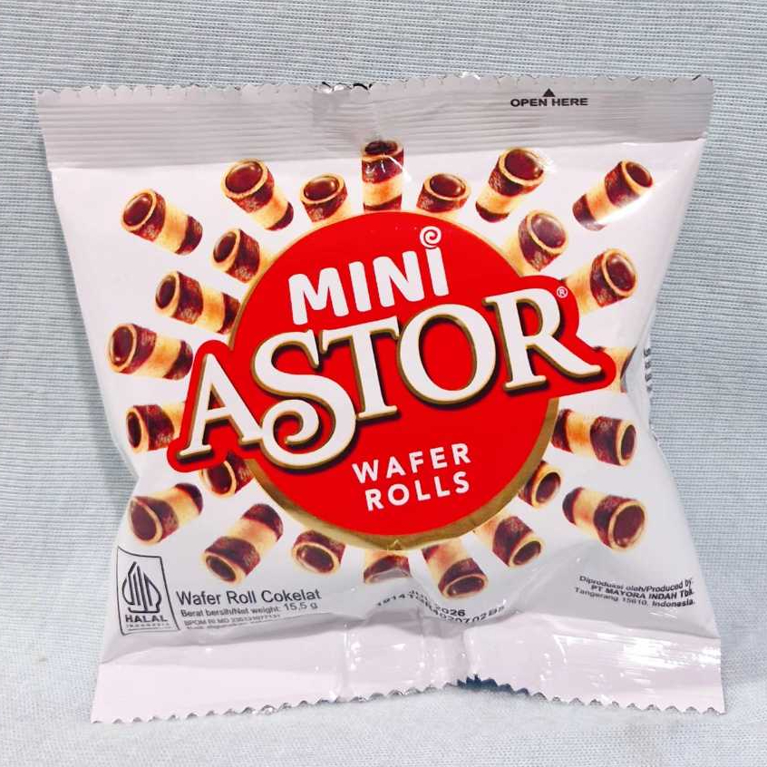 

Mini Astor Wafer Rolls (1 Pcs x 15,5 gr)