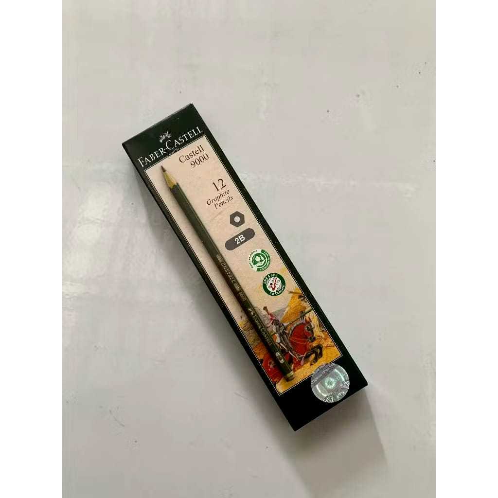 

12 PCS Pensil Faber Castell 2B Kualitas Terbaik (1 Pack Isi 12Pcs)