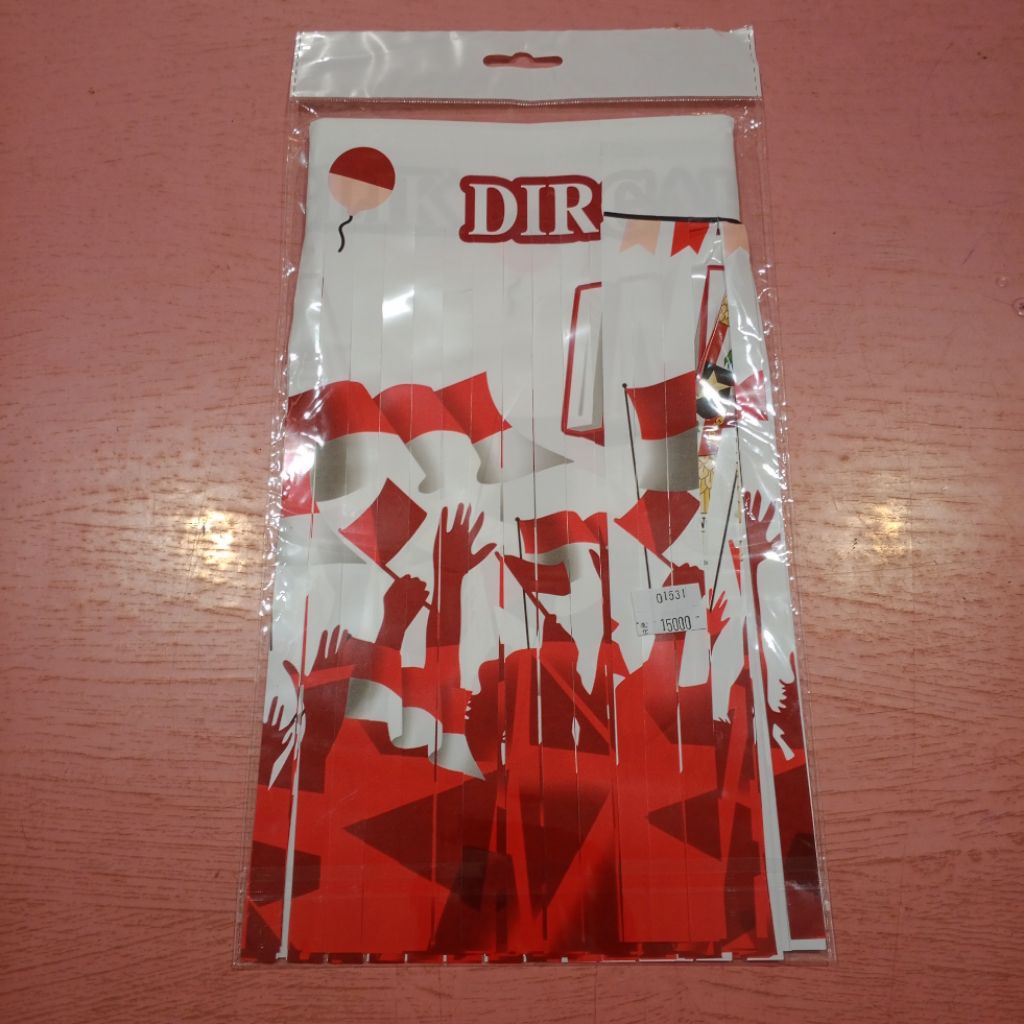 banner dirgahayu RI / banner rumbai dirgahayu / acc 17 agustus/ pernak pernik agustusan