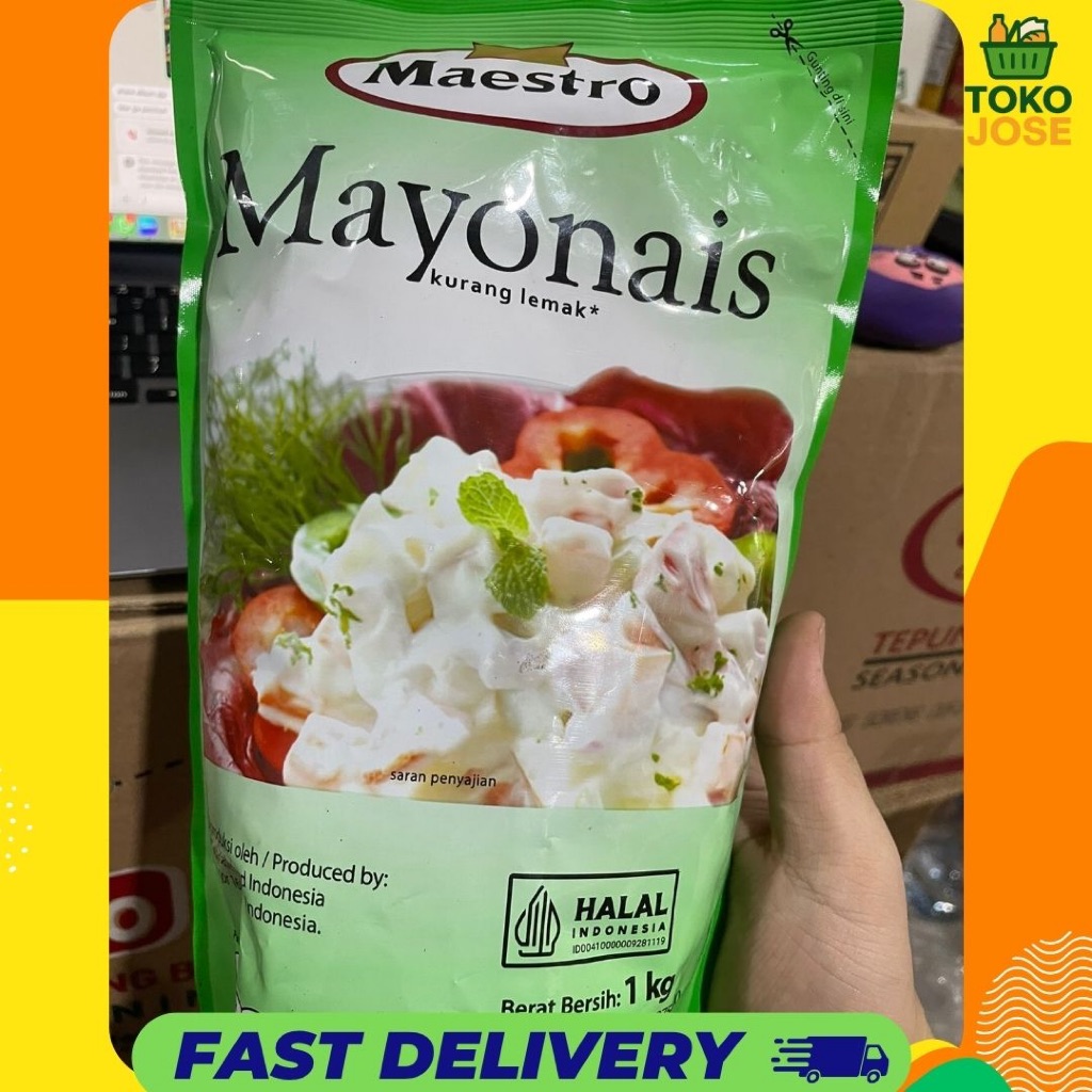 

Mayonaise Saus Mayo Maestro Premium 1Kg (1 Pcs)