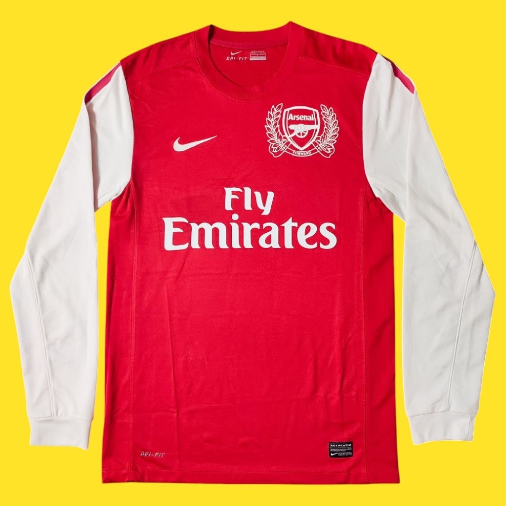 Jersey Arsenal Home Original Jersey Arsenal Retro Jersey Arsenal Original 2011-2012