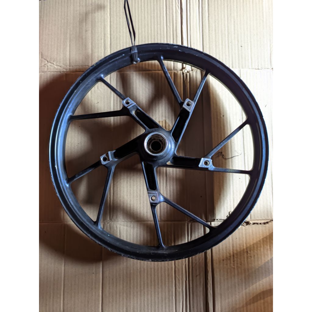 VELK VELG DEPAN SUZUKI SATRIA FU ORIGINAL COPOTAN