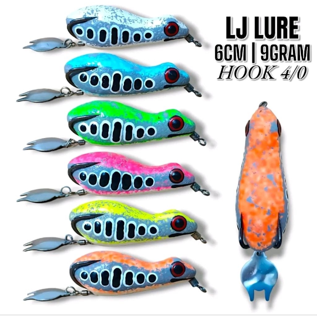 SOFFROG LJ LURE UKURAN 6CM. BERAT 9 GRAM. UMPAN CASTING