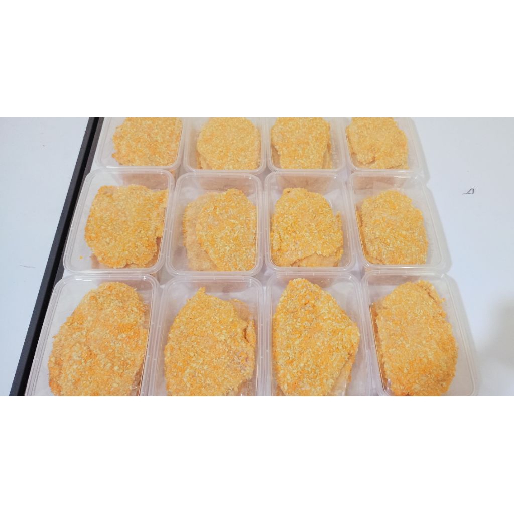 

Chicken katsu Frozen isi 5 sliced(lembar)500gr±