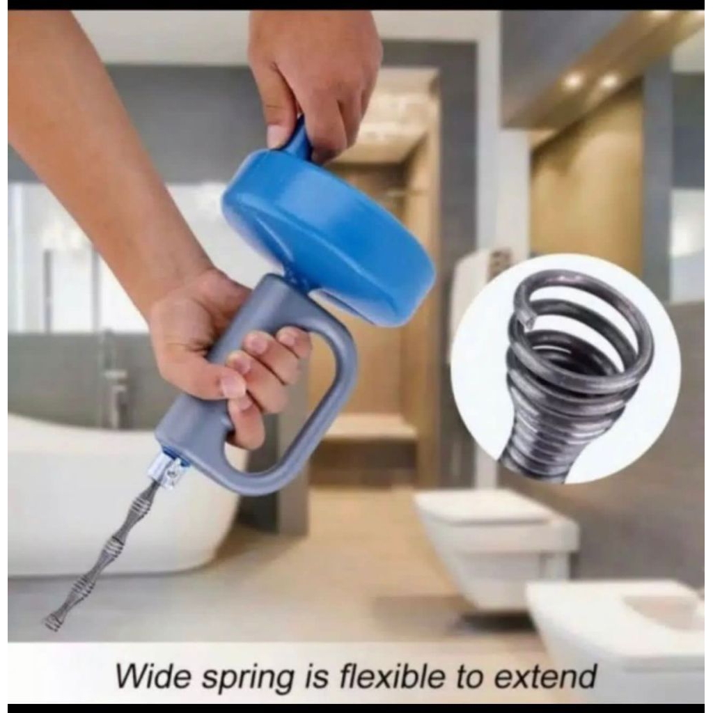 Alat pembersih pipa tersumbat 10 meter #