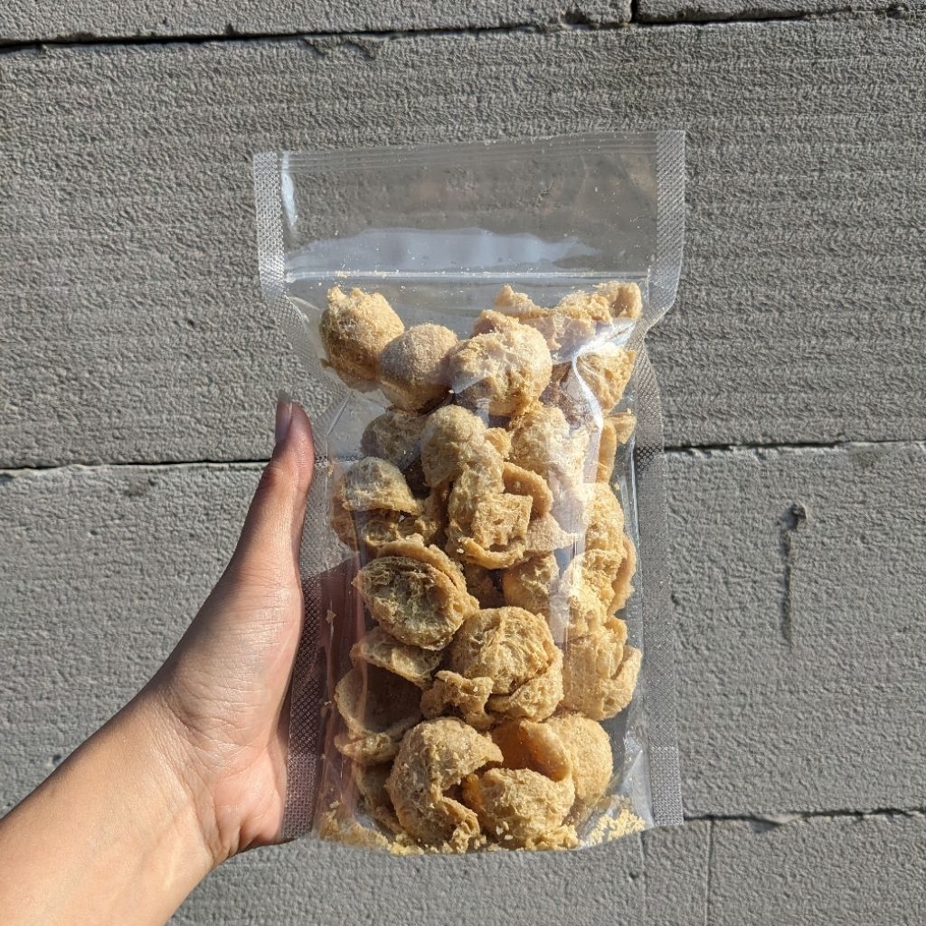 

kripik kulit tahu gurih 100gr / kripik tahu walik / kripik