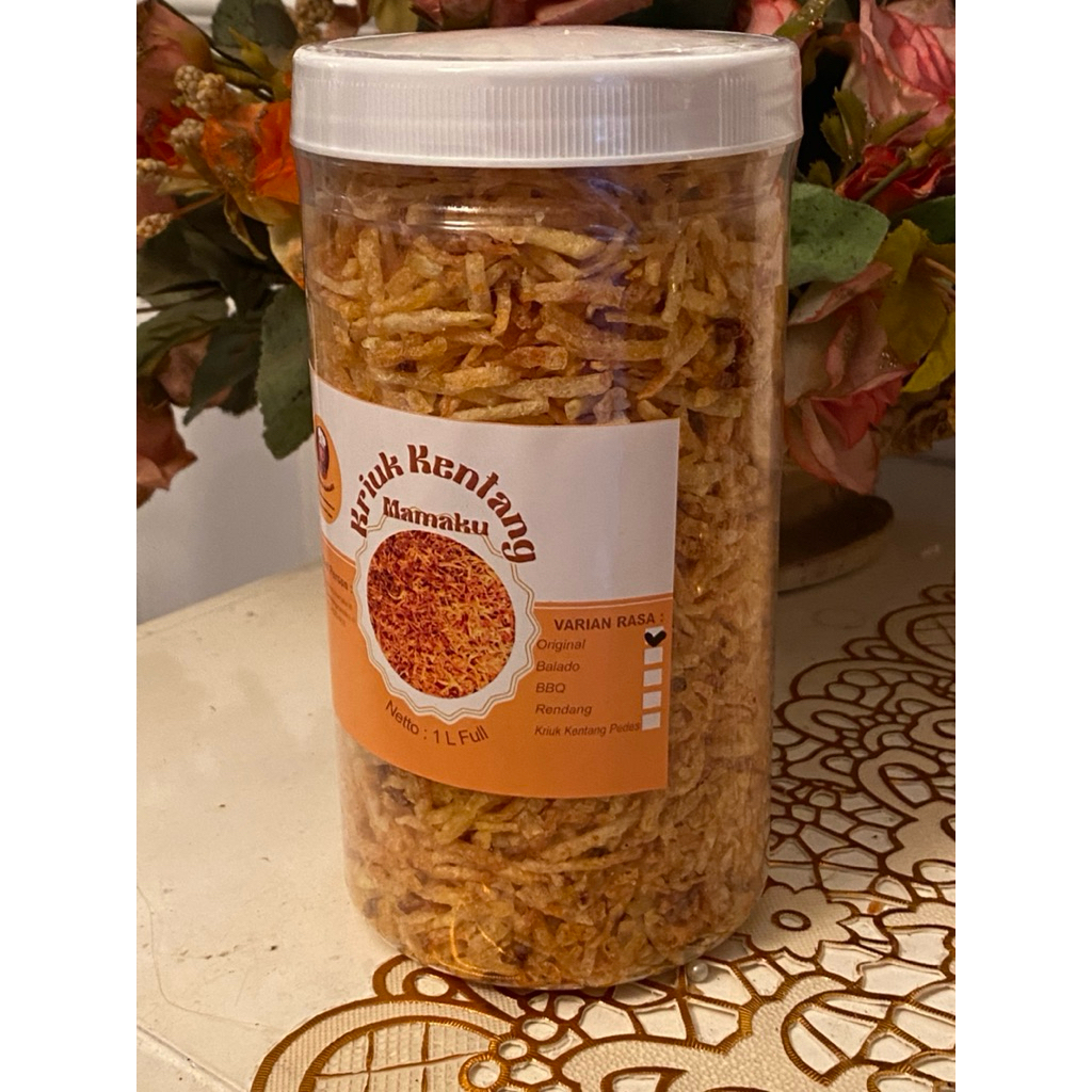 

Kentang Kriuk Original 1 Liter Full Bangat