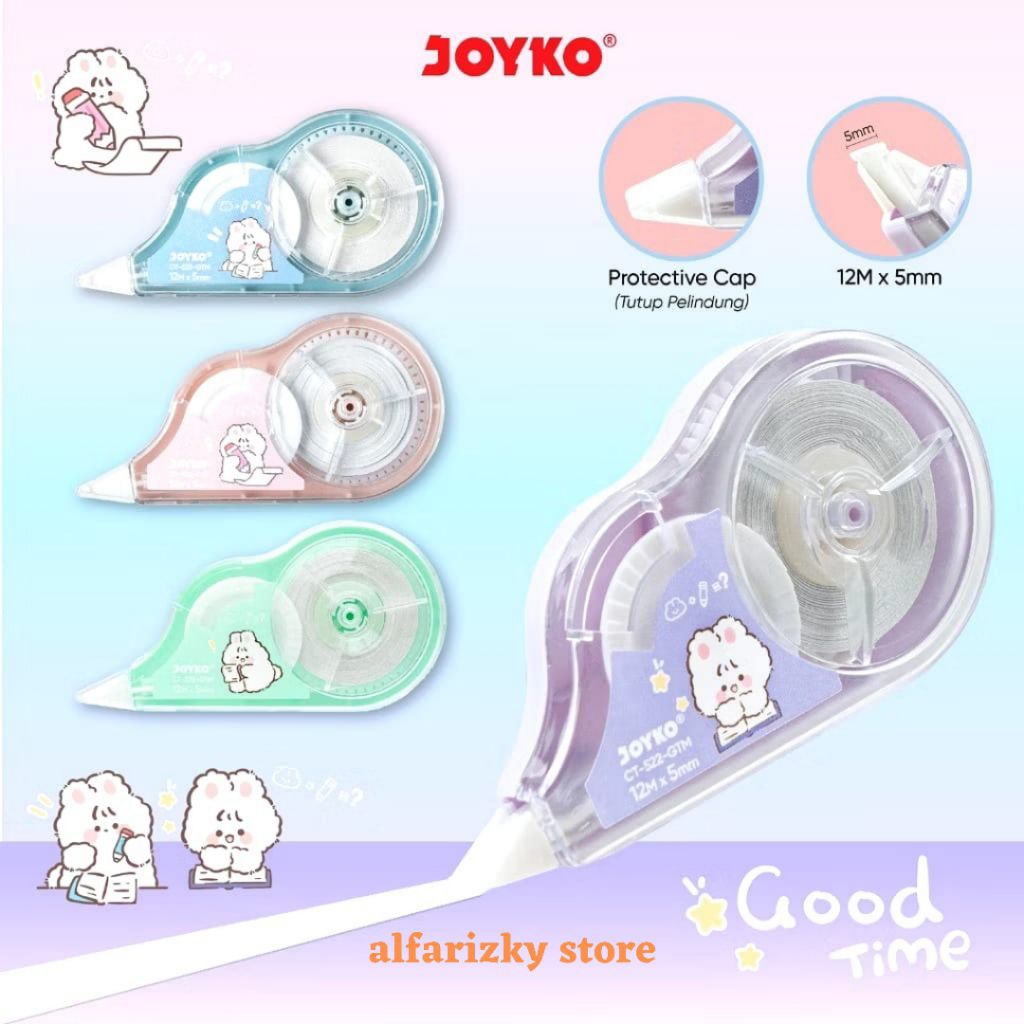 

Pita Koreksi Correction Tape Joyko CT-522-GTM Good Time