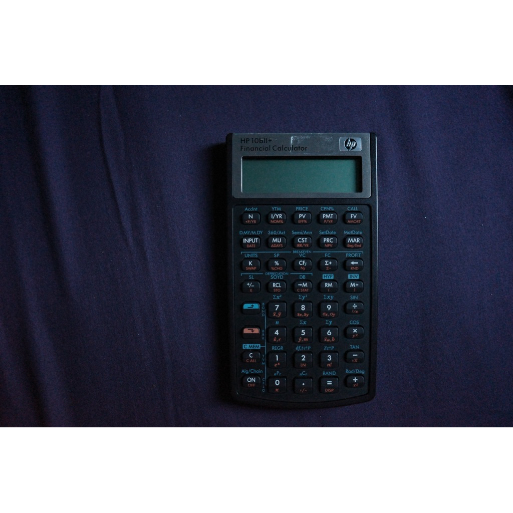 

hp 10bii+ financial calculator