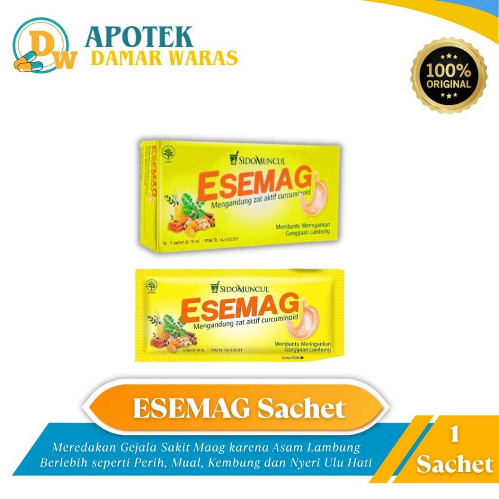 

Sidomuncul Esemag Herbal Isi 1 Sachet
