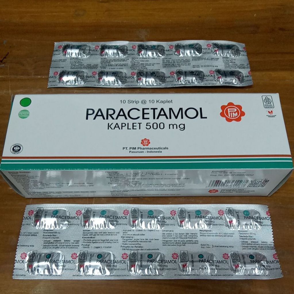 Paracetamol pim 1 strip 10 tablet Paracetamol