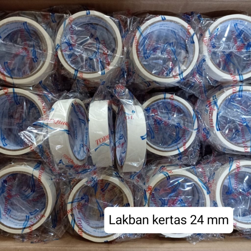 

lakban kertas 24 mm ✓ GBH