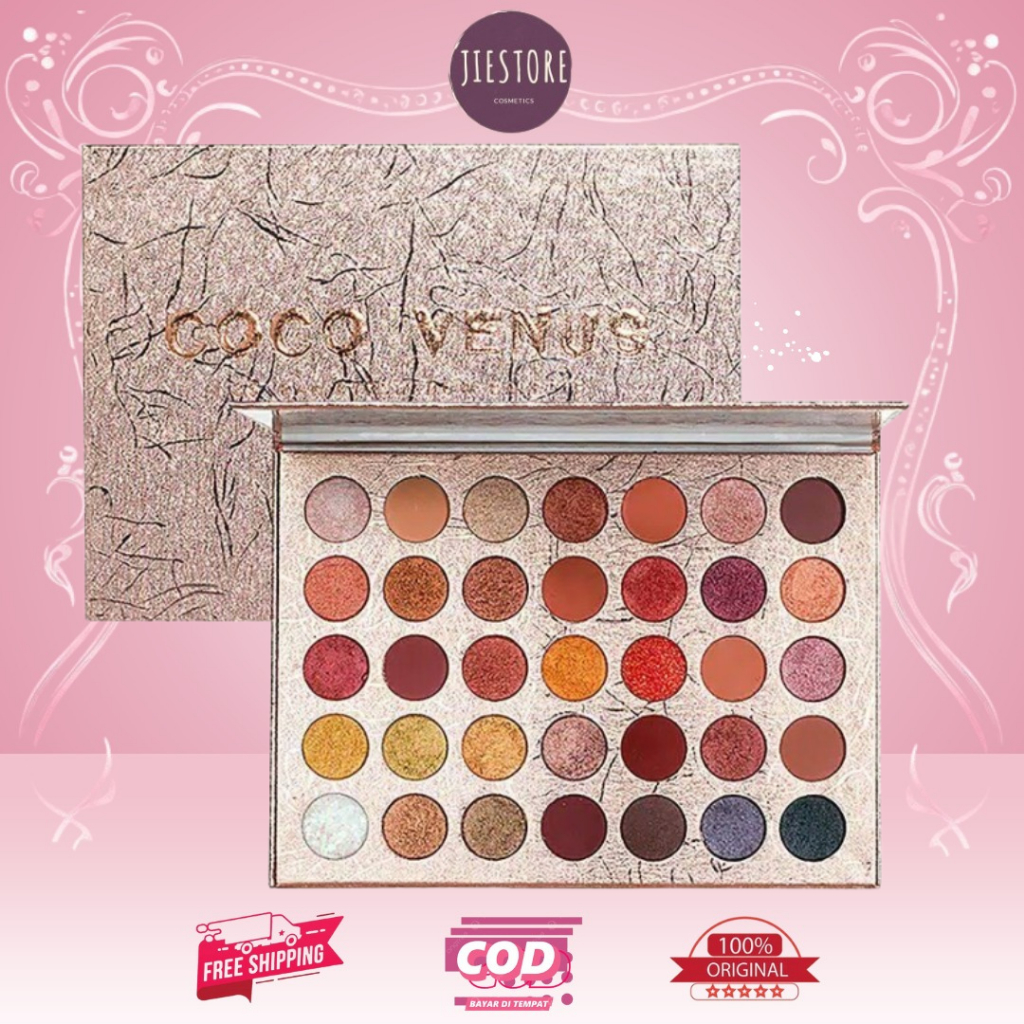 Coco Venus 35 Colours Dikalu Eyeshadow Palette