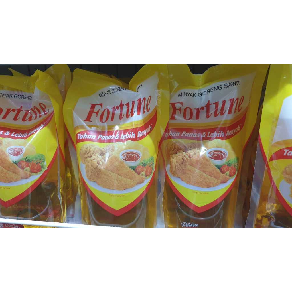 

MINYAK GORENG FORTUNE 1L PER KARTON ISI 12 POUCH DAN SETENGAH KARTON ISI 6 POUCH