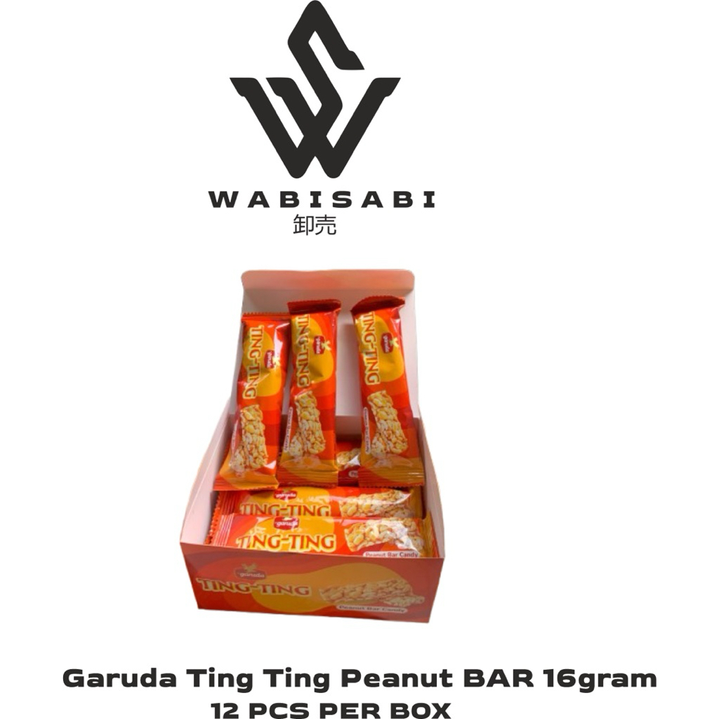 

Garuda Ting Ting Peanut Bar 16 gram