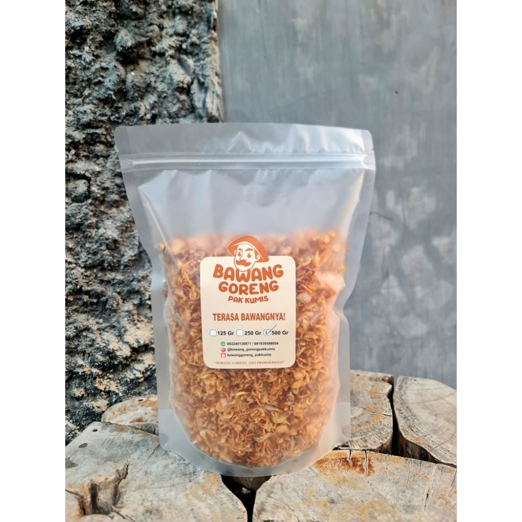 

Bawang Goreng Asli Probolinggo rasa original || 500gram