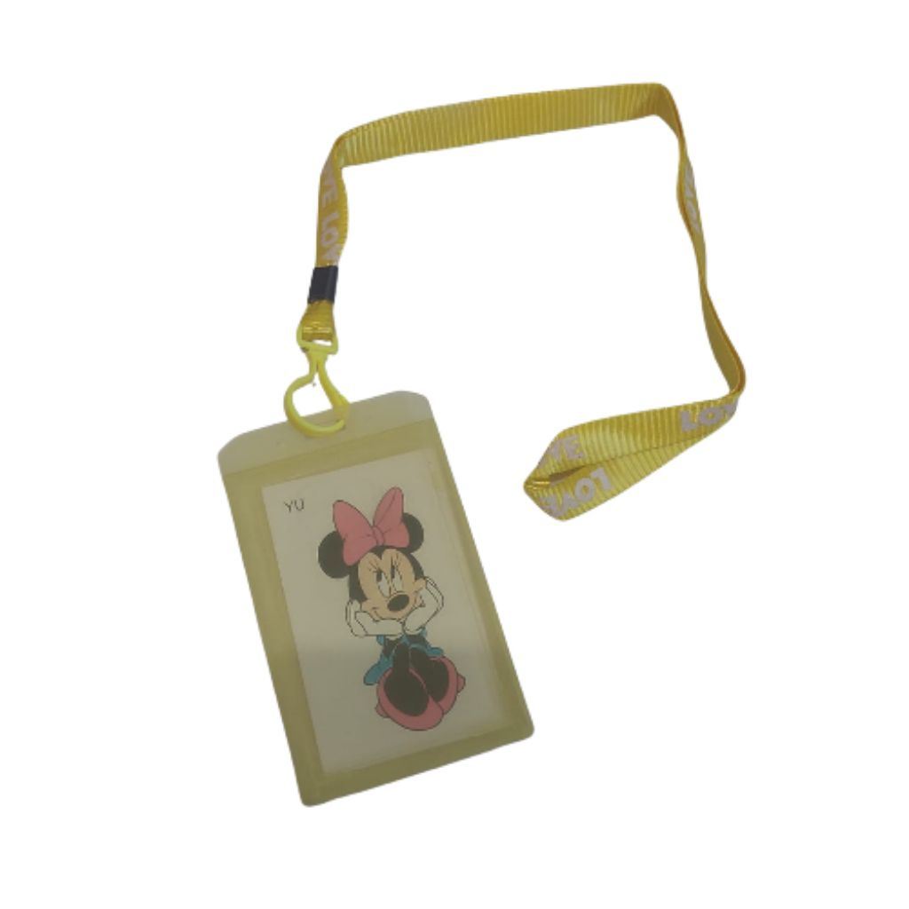 

[YOBANA] ID CARD NAME TAG CARD HOLDER PLASTIK DENGAN TALI
