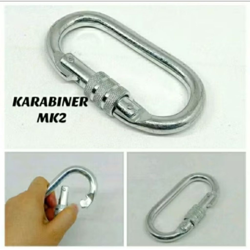 carabiner besar carabiner panjat tebing karabiner/carabiner besi mk2