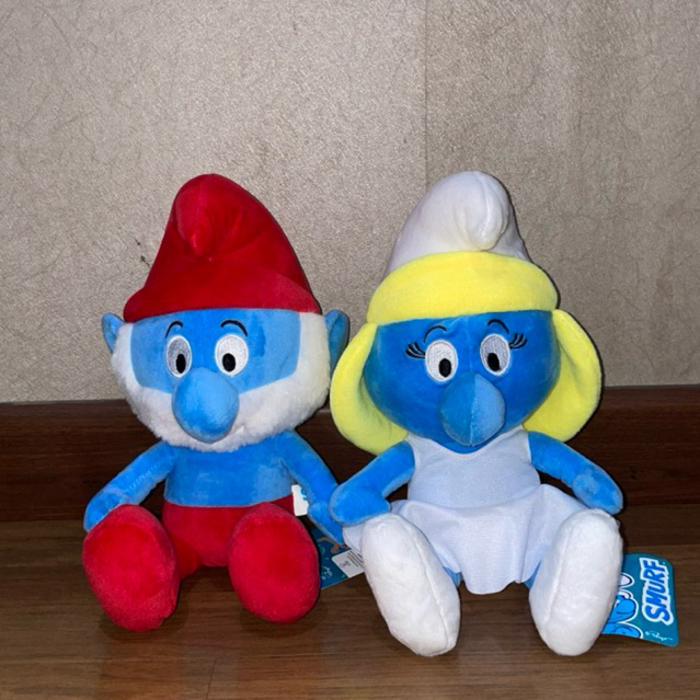 Boneka Capit Timezone Smurfs Edition